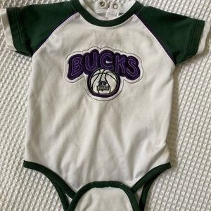 Vintage nba bucks onesie